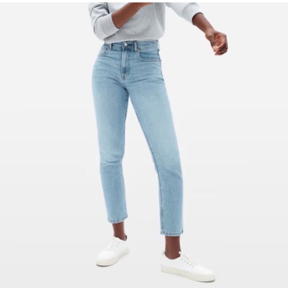 EVERLANE High Waist Straight Ankle Jean 30
